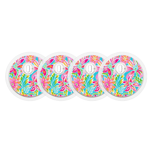 Peelz Preppy Flowers Designed for the FreeStyle Libre 3 Plus & Lingo  Sensor Peelz/Stickers