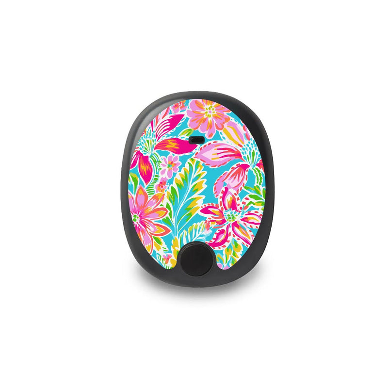 Peelz Preppy Flowers Eversense Smart Transmitter Peelz/Stickers