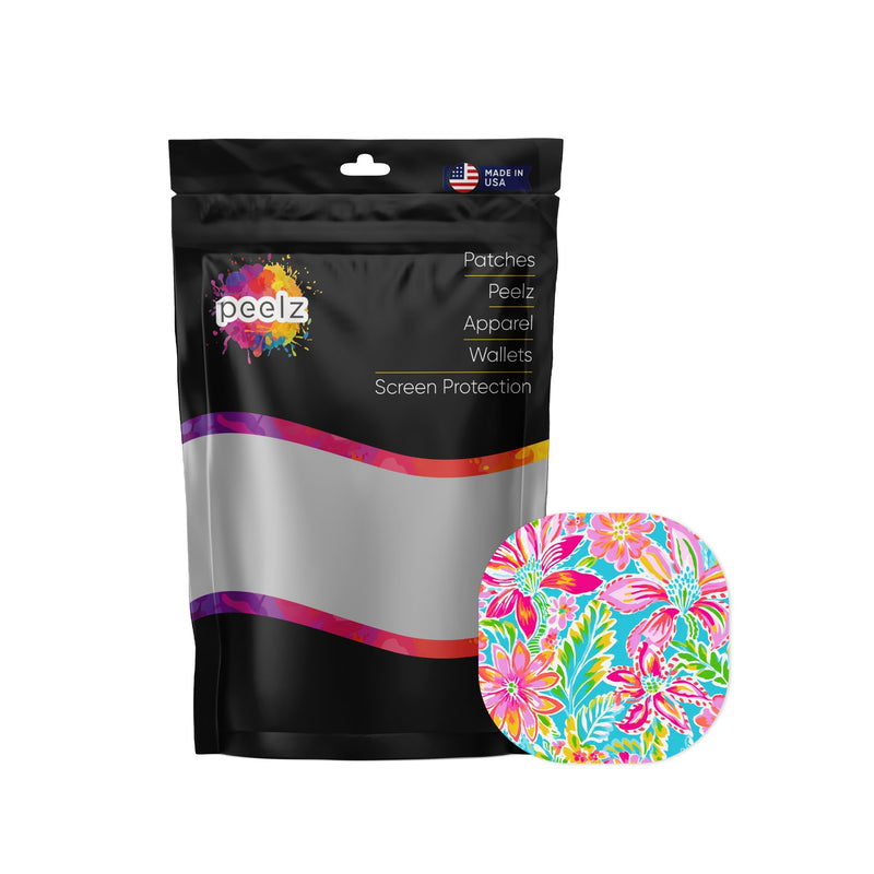 Peelz Preppy Flowers Overpatch Tape - Pump Peelz Patch Medical Tape