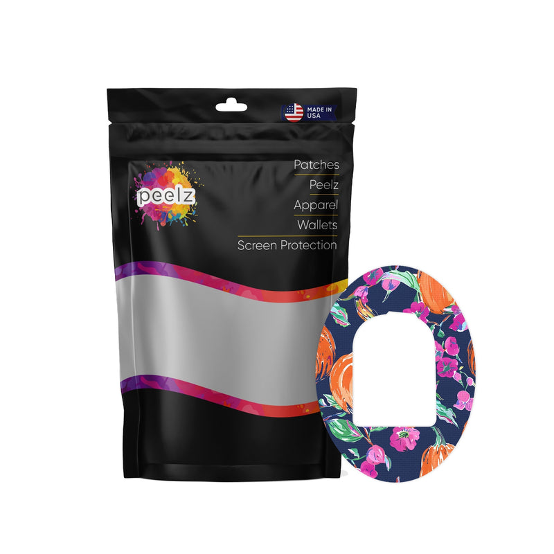 Peelz Preppy Pumpkin Pod Patch Tape - Pump Peelz Patch Medical Tape