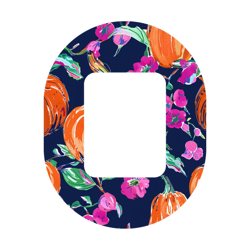 Peelz Preppy Pumpkin Tandem Mobi Patch Tape - Pump Peelz Patch Medical Tape
