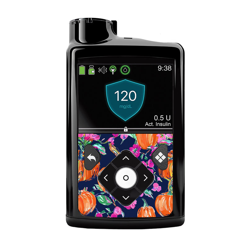 Peelz Preppy Pumpkin for Medtronic MiniMed 770G & 780G Peelz/Stickers