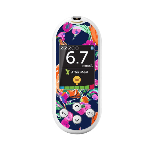 Peelz Preppy Pumpkin for OneTouch Verio Reflect Glucometer Peelz/Stickers