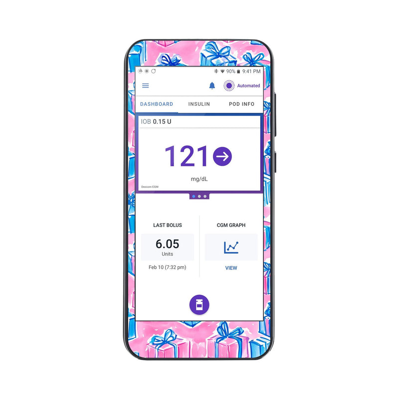 Peelz Presents Sticker for Omnipod® 5 Controller – Pump Peelz Peelz/Stickers