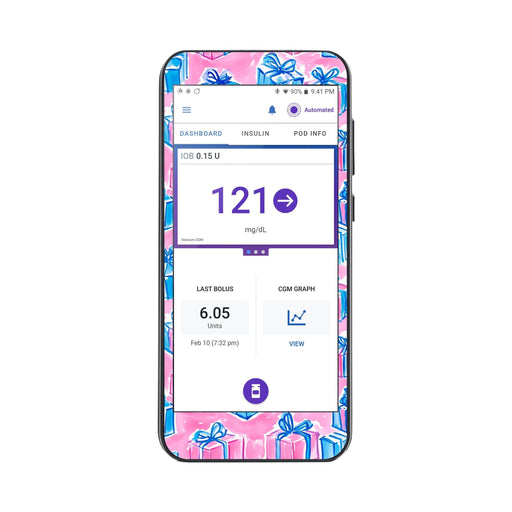 Peelz Presents Sticker for Omnipod® 5 Controller – Pump Peelz Peelz/Stickers