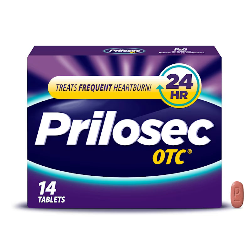 Prilosec PRILOSEC OTC: 24-HOUR ACID REDUCER FOR FREQUENT HEARTBURN RELIEF Personal Care