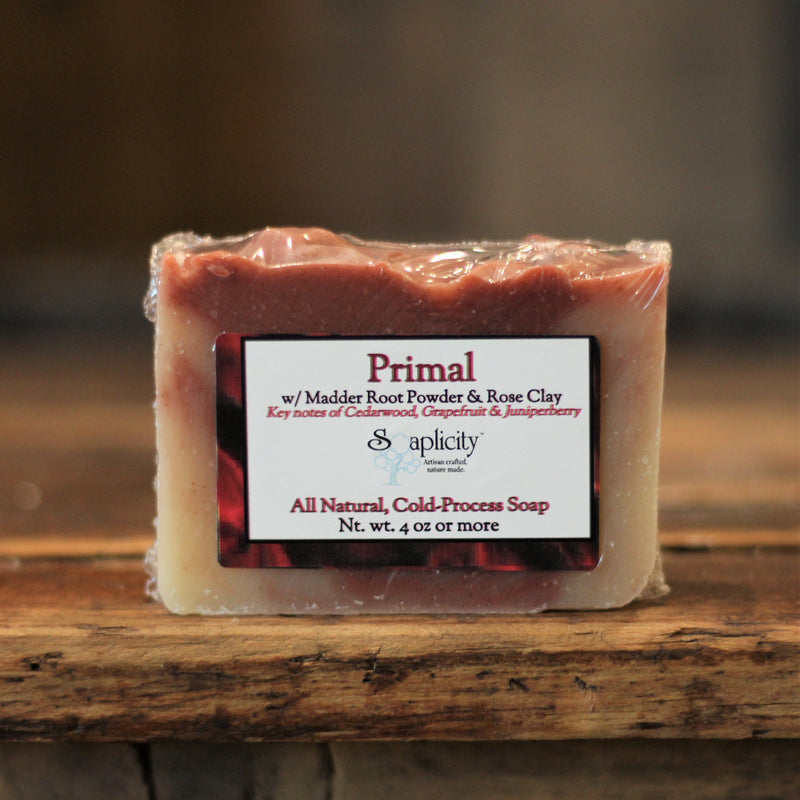 Soaplicity Primal Soap Bar Soap Bar