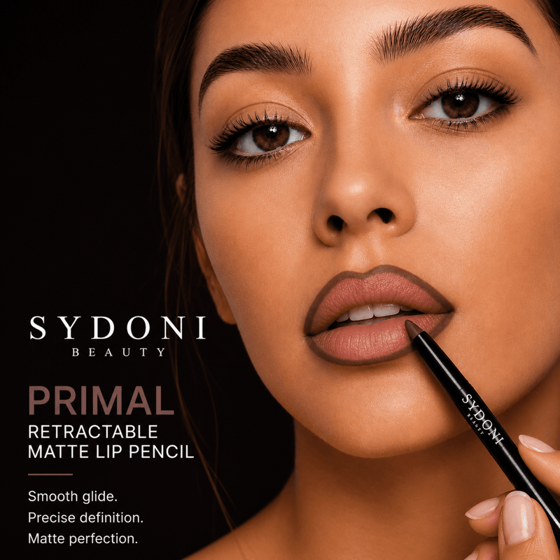 Sydoni Skincare and Beauty SYDONI RETRACTABLE MATTE LIP PENCIL with SHEA BUTTER 9 Rich, Smudge‑Resistant Shades Lip Liner