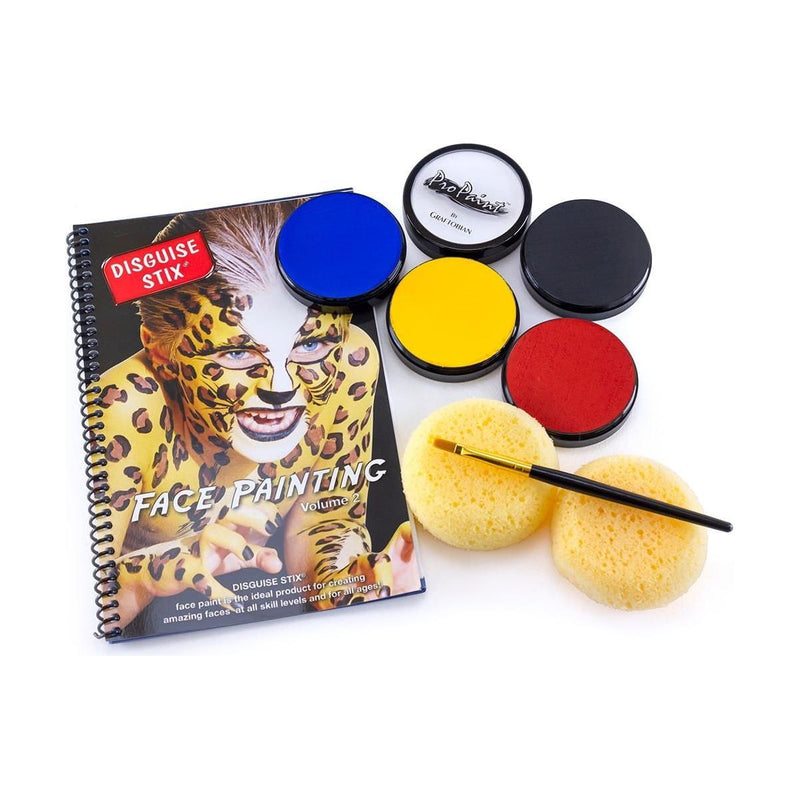 Graftobian Make-Up Company ProPaint™ Face and Body Paint - 5 Primary Colors Assortment