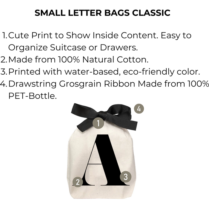 Bag-All - Small Letter Bags Classic, Cream