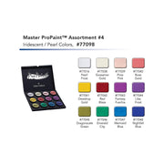 Graftobian Make-Up Company Master ProPaint™ Box 4, Iridescent-Pearl Colors