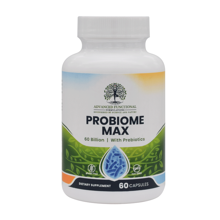 Probiome Max 60 (Highest therapeutic dose medical grade probiotic)