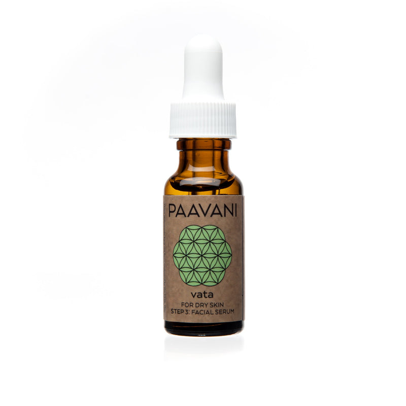 Paavani Ayurveda Vata Serum | Ayurvedic Face Oil for Dry, Delicate Skin simple