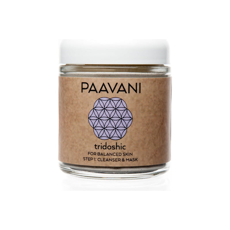 Paavani Ayurveda Tridoshic Cleanser & Mask | Ayurvedic Cleansing Grains for Balanced, Radiant Skin simple