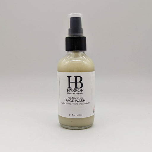 Hyssop Beauty Apothecary L.L.C. Eucalyptus + White Willow Bark Face Wash 4 Oz