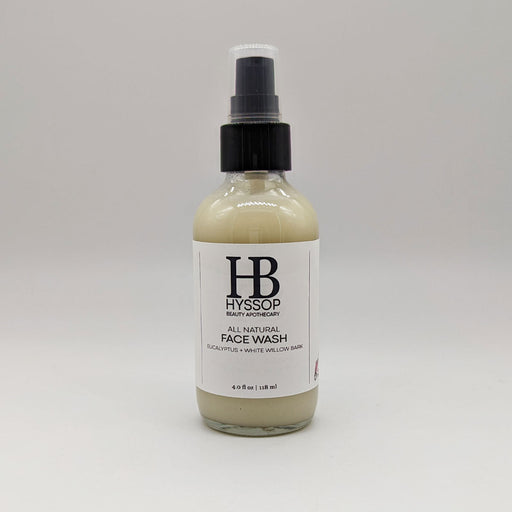 Hyssop Beauty Apothecary L.L.C. Eucalyptus + White Willow Bark Face Wash Facial Cleansers