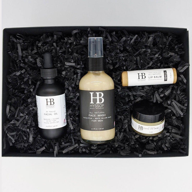 Hyssop Beauty Apothecary L.L.C. Face Time Gift Set for Him Bath & Body Gift Sets
