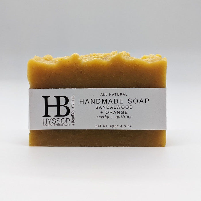 Bar Soap: Sandalwood + Orange