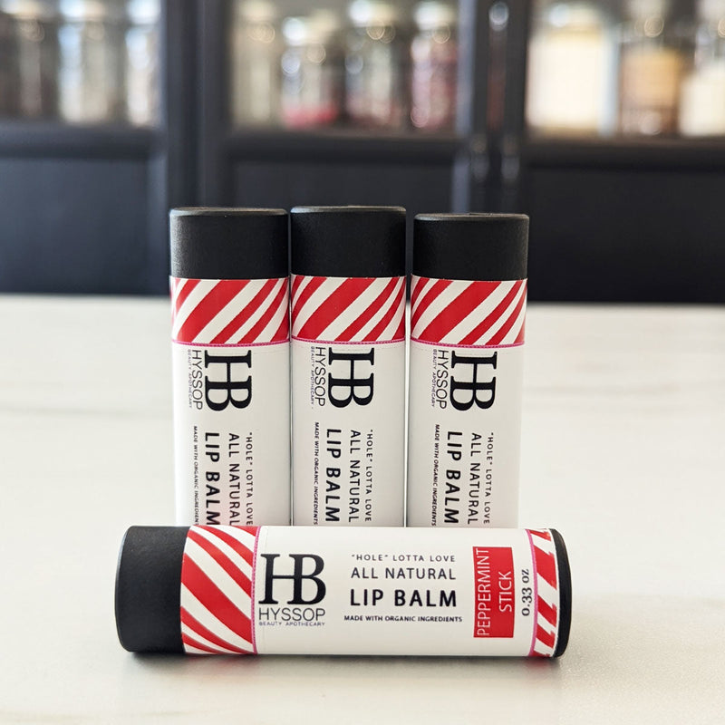 Hyssop Beauty Apothecary L.L.C. Whole Lotta Love Lip Balm - Peppermint Stick Lip Balms