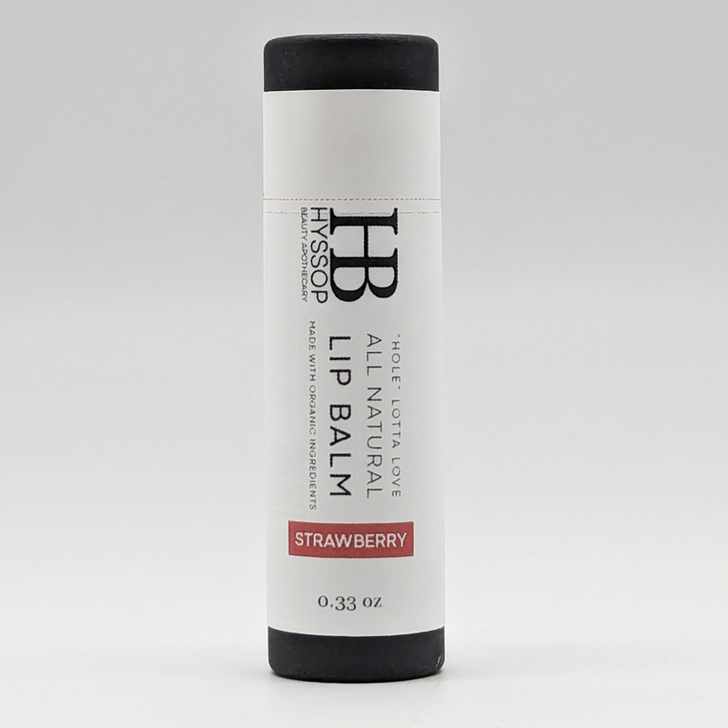 Hyssop Beauty Apothecary L.L.C. Whole Lotta Love Lip Balm - Strawberry Lip Balms
