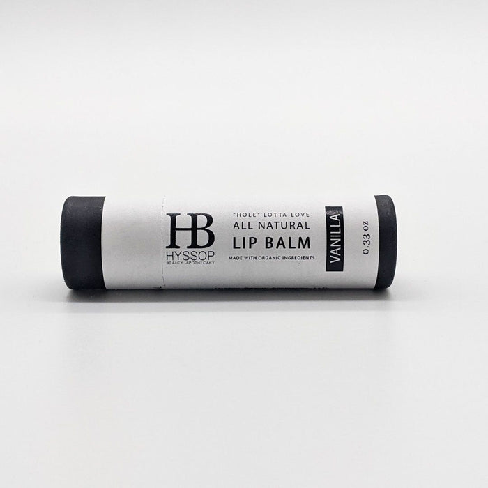 Hyssop Beauty Apothecary - "Hole" Lotta Love Lip Balm - Vanilla - 0.3 Oz