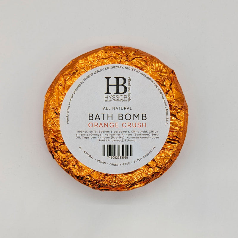 Hyssop Beauty Apothecary L.L.C. Orange Crush Bath Bomb Bath Bomb