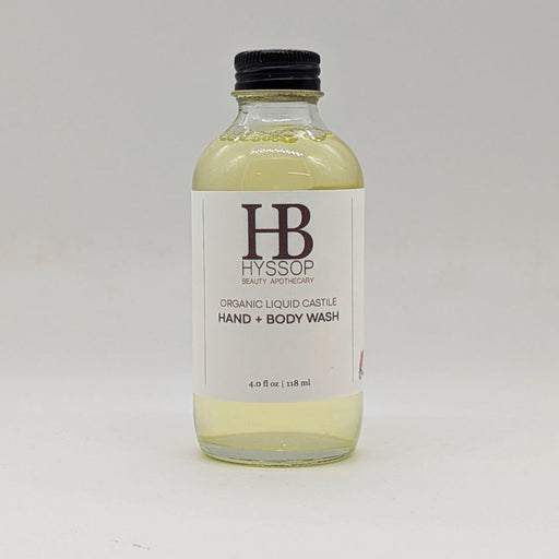 Hyssop Beauty Apothecary L.L.C. Organic Liquid Castile Hand + Body Wash / Soap Body Wash
