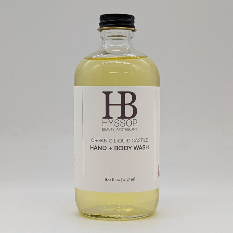 Hyssop Beauty Apothecary L.L.C. Organic Liquid Castile Hand + Body Wash / Soap Body Wash