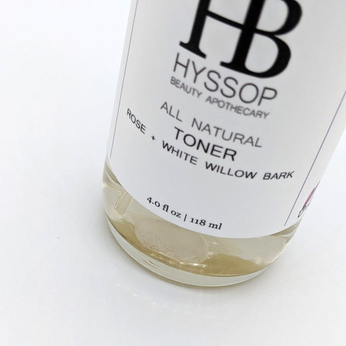 Hyssop Beauty Apothecary - Rose + White Willow Bark Spray Toner - 4.0 fl oz