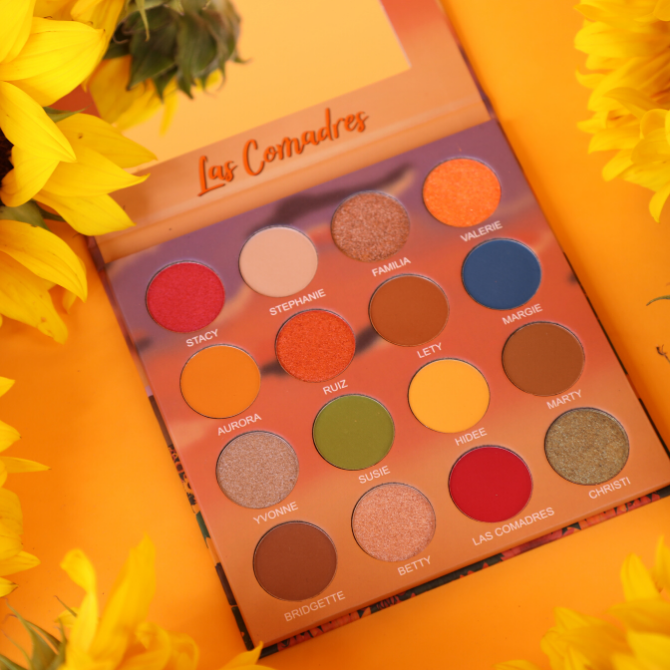 Lurella Cosmetics - Las Comadres Eyeshadow Palette 0.72oz