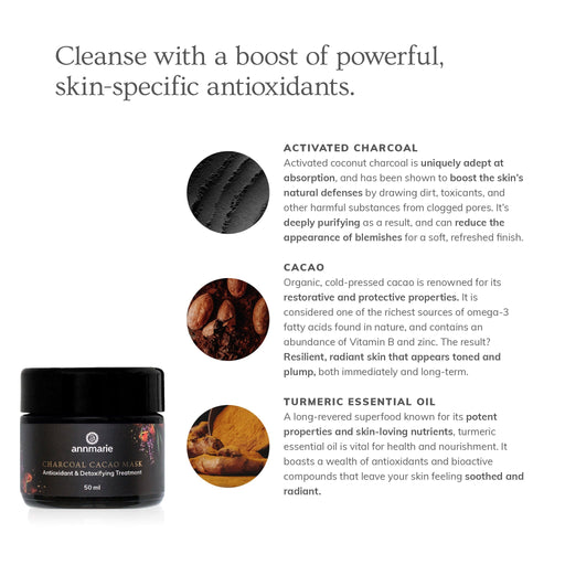 Annmarie Skin Care Charcoal Cacao Mask (50ml)- Collective HIDDEN