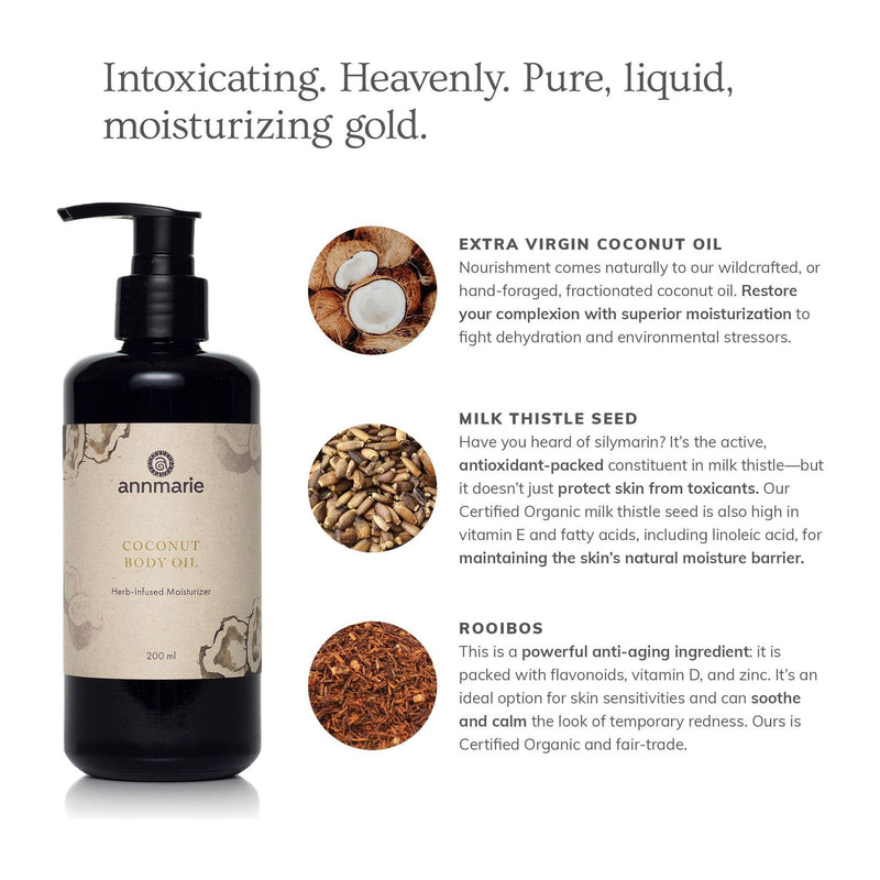 Annmarie Skin Care Coconut Body Oil (200ml)- Collective HIDDEN