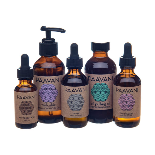 Paavani Ayurveda The Dinacharya Ritual Kit 