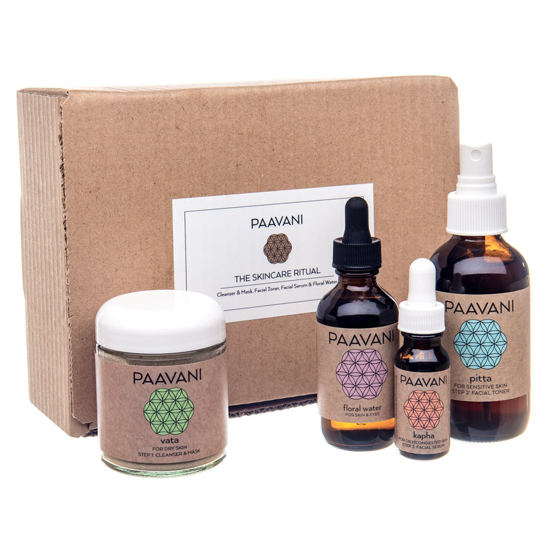 Paavani Ayurveda Your Skincare Ritual | Custom Ayurvedic Facial Set