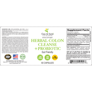 casa de sante Herbal Laxative 15 Day Colon Cleanse Low FODMAP Gut Friendly Gentle Motility Support Digestive Support Supplements