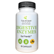 casa de sante FODMAP Digestive Enzymes | Low FODMAP Gut Friendly Support for Heavy Meals & Bloating Digestive Support Supplements