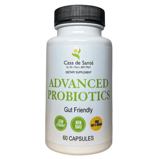 casa de sante Advanced Probiotics GI Support Low FODMAP Gut Friendly MD PhD Formulated Digestive Support Supplements