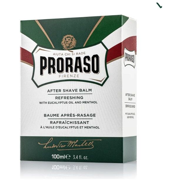 Proraso Aftershave Balm Menthol & Eucalyptus 3.4 Oz