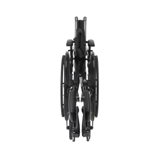 RIO Medical Supplies Cruiser III Light Weight Wheelchair with Flip Back Removable Arms, Adjustable Height Desk Arms, Swing away Footrests, 18"