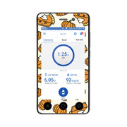 Peelz Pumpkin Pie Sticker for Omnipod DASH® PDM – Pump Peelz Peelz/Stickers