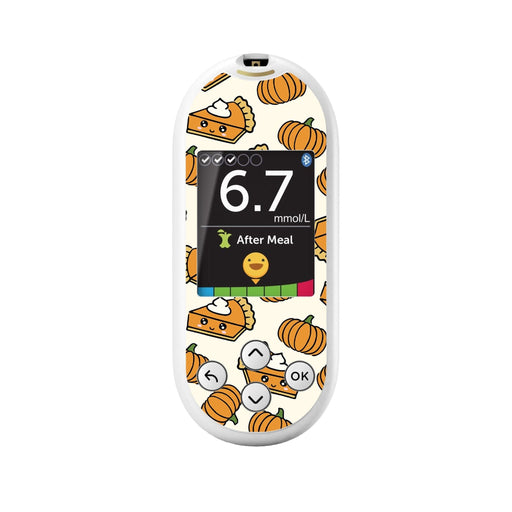 Peelz Pumpkin Pie for OneTouch Verio Reflect Glucometer Peelz/Stickers