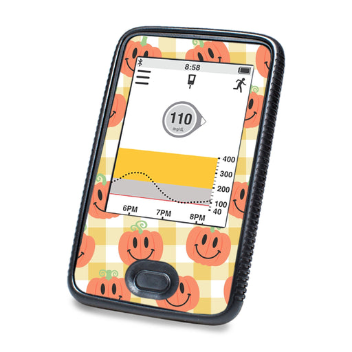 Peelz Pumpkin Smilies DEXCOM G6 Touchscreen Receiver Peelz/Stickers