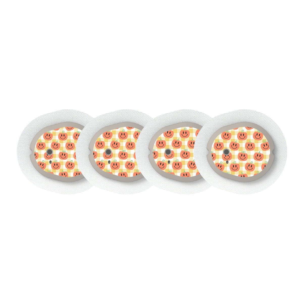 Pumpkin Smilies Designed for the DEXCOM G7 Transmitter — Pasteur Pharmacy