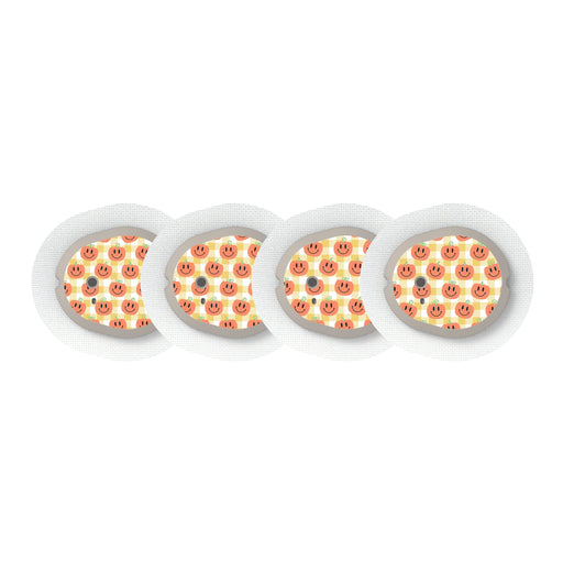 Peelz Pumpkin Smilies Designed for the DEXCOM G7 Transmitter Peelz/Stickers