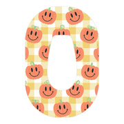 Peelz Pumpkin Smilies Dexcom G6 Patch Tape - Pump Peelz Patch Medical Tape