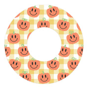 Peelz Pumpkin Smilies Freestyle Libre 2 Patch Tape - Pump Peelz Patch Medical Tape