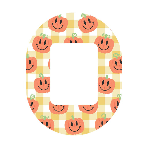 Peelz Pumpkin Smilies Tandem Mobi Patch Tape - Pump Peelz Patch Medical Tape