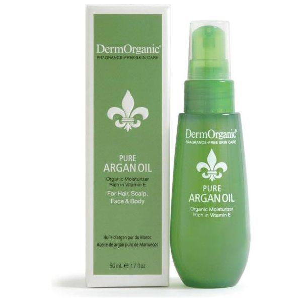 DermOrganic Official Shop 100% Pure Argan Oil from Morocco 50 ml (1.7 fl oz)