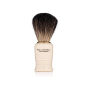 Murphy and McNeil Pure Badger Shaving Brush (White or Black) - by Bull and Bell Premium Supply Co. Shaving Brush