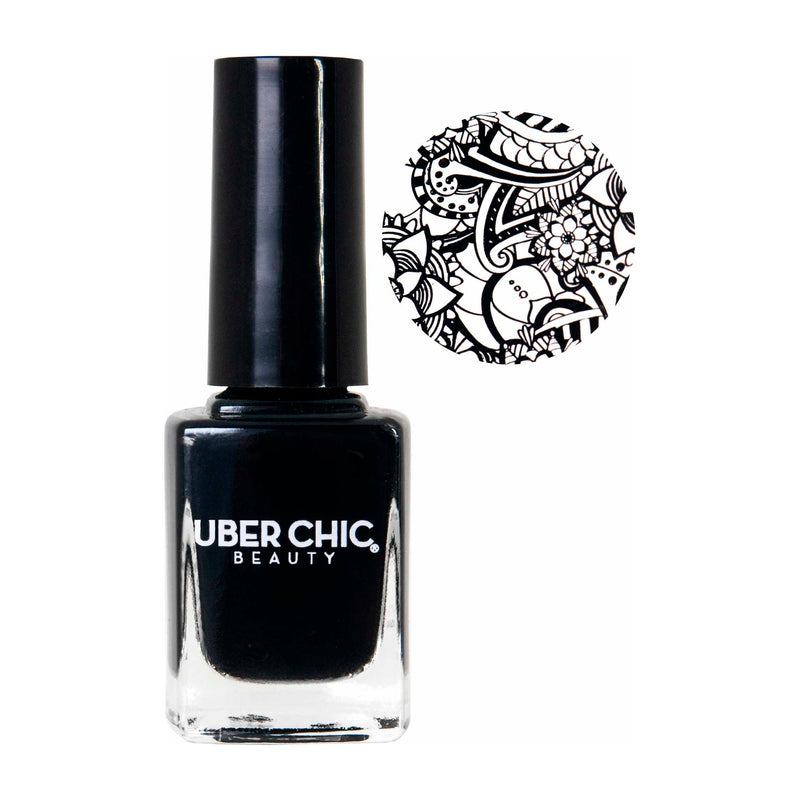 UberChic Beauty Pure Black - Stamping Polish Stamping Polish